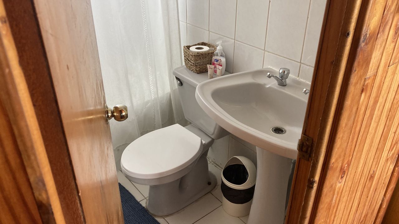 Baño de la cabaña